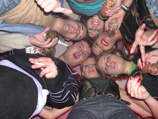 Aleksandra,Branka,Dragana, Sasa,Peca&Ivana