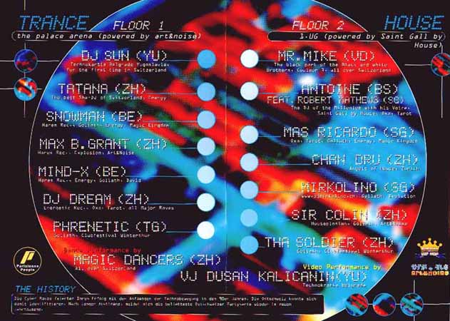 Cyber Rave 2000 - Switzerland (floor 1 and 2)